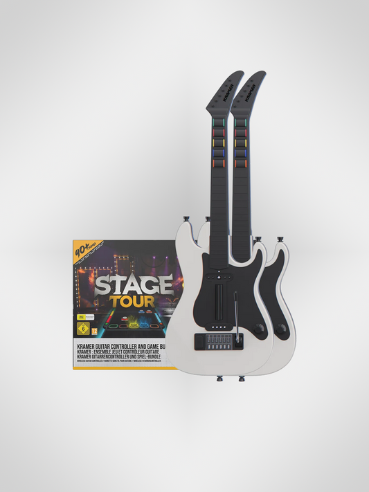 Stage Tour - 2 Guitarras Kramer Sem Fio + Jogo