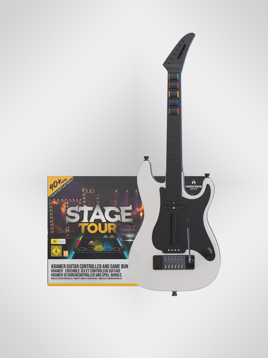 Stage Tour - Guitarra Kramer Sem Fio + Jogo